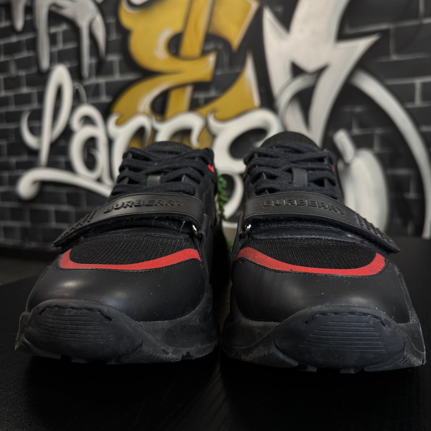 Burberry Ramsey Check Sneakers Black