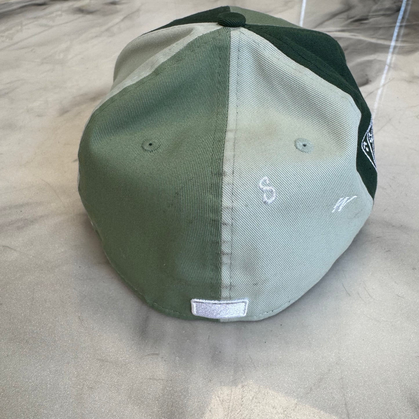Saintwoods 3 Tone Green Fitted Hat