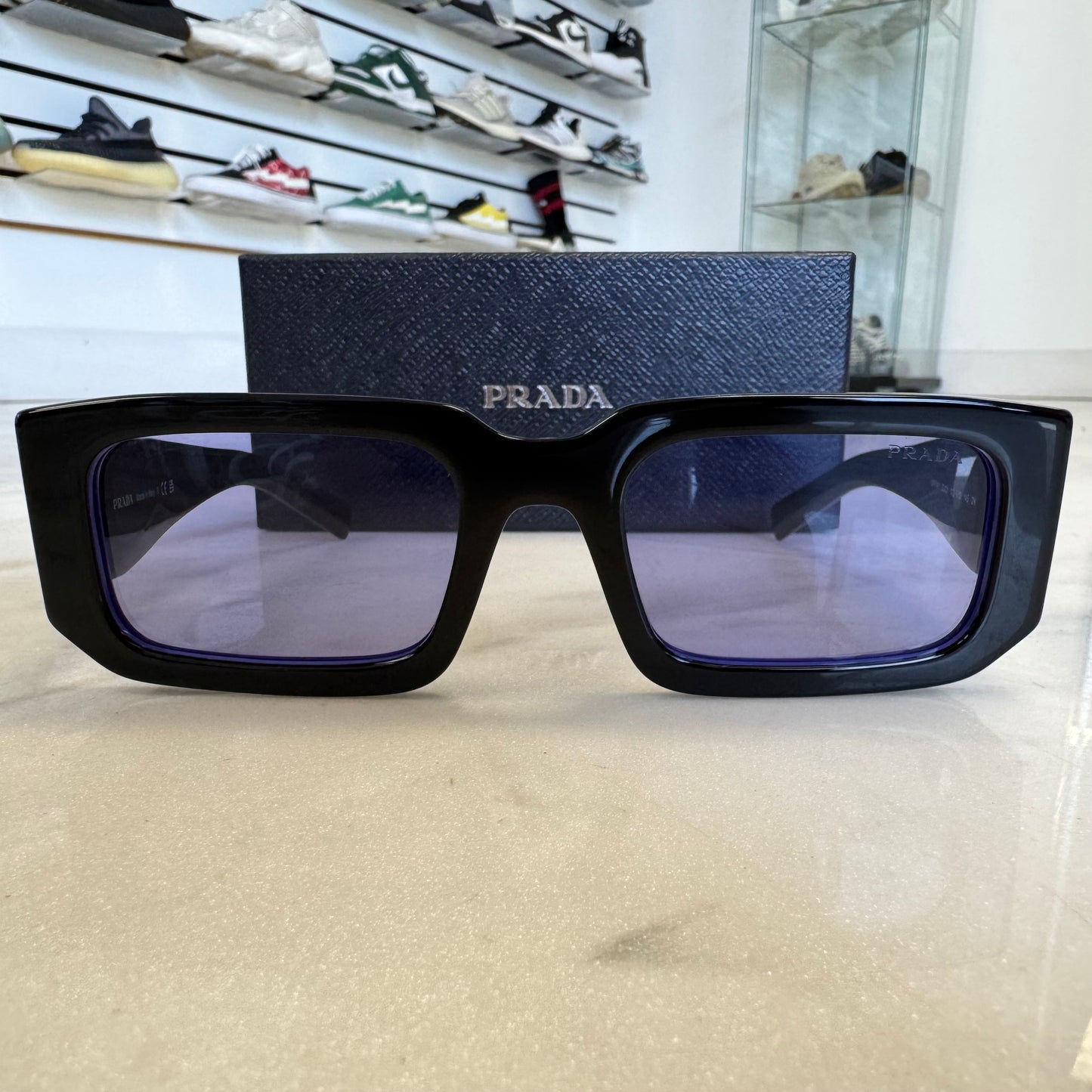 Prada PR06YS Sunglasses Black/Purple
