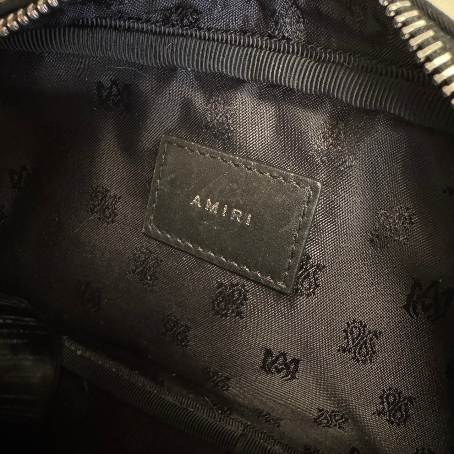 Amiri Art District Shoulder Bag Black
