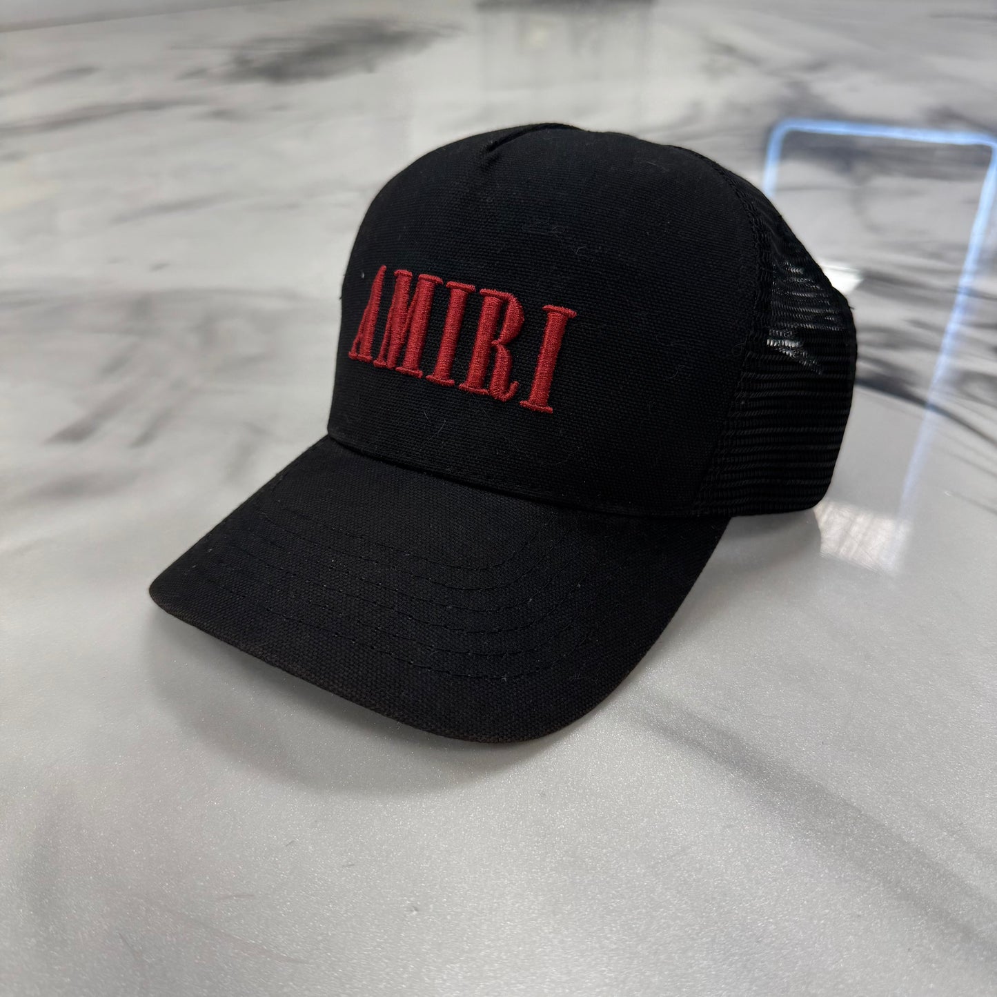 Amiri Red Logo Hat