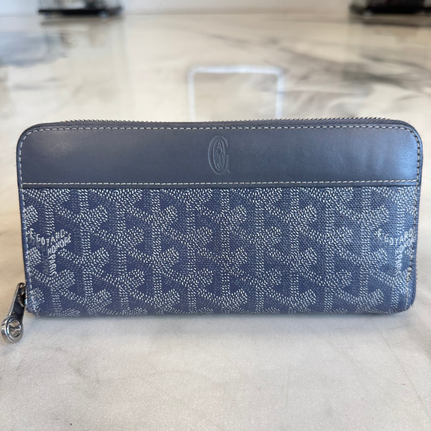 Goyard Matignon GM Wallet Grey