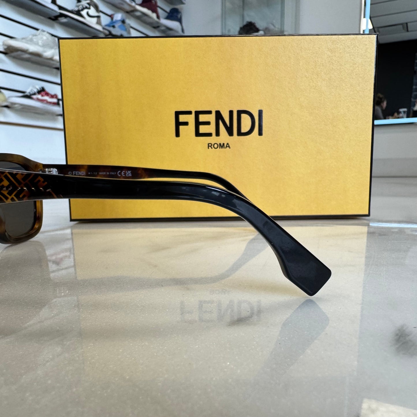 Fendi FE40077I Tortoise Sunglasses