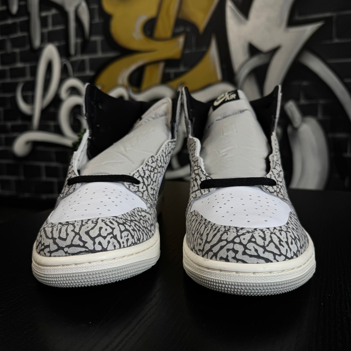 Jordan 1 High White Cement