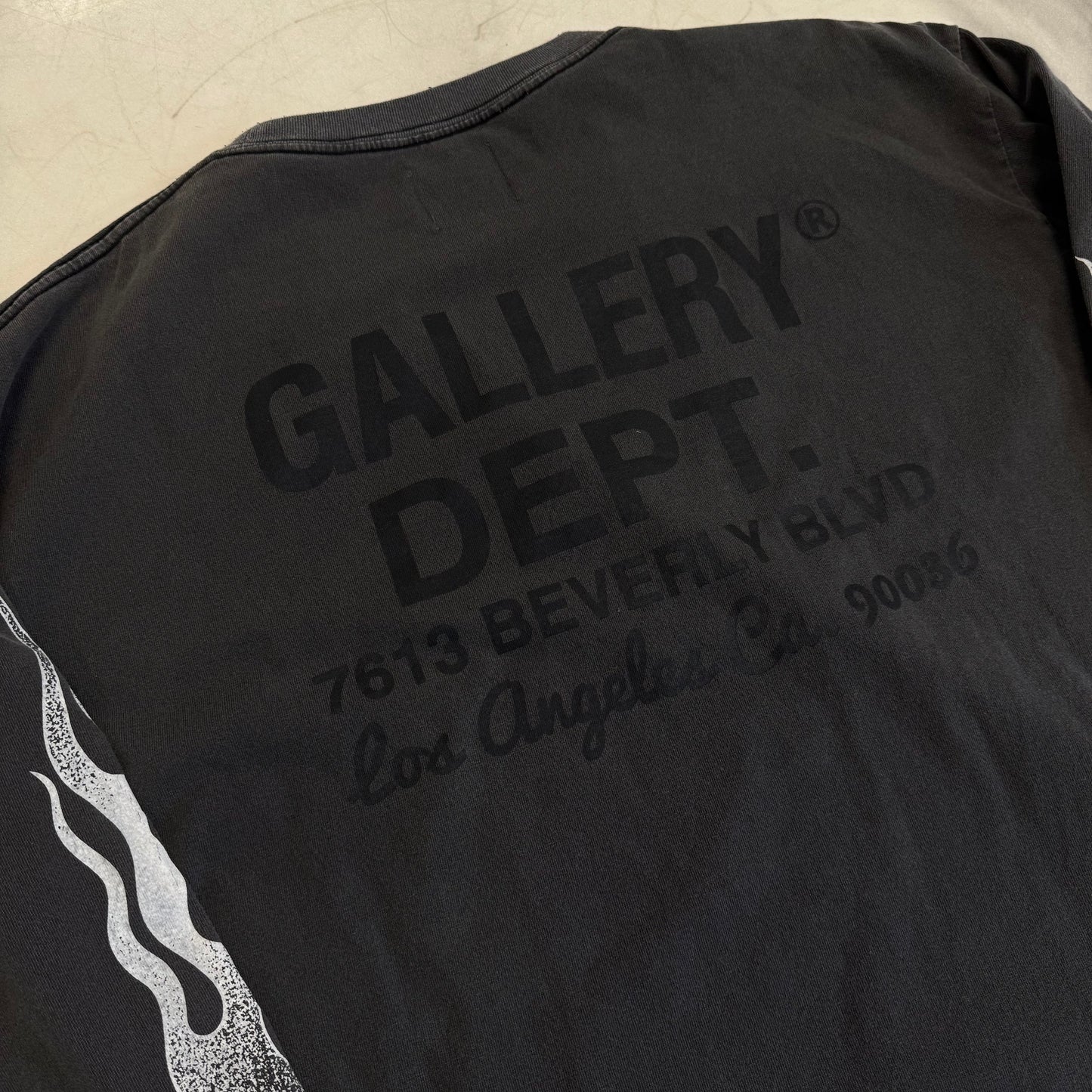 Gallery Dept Flames Longsleeve Grey