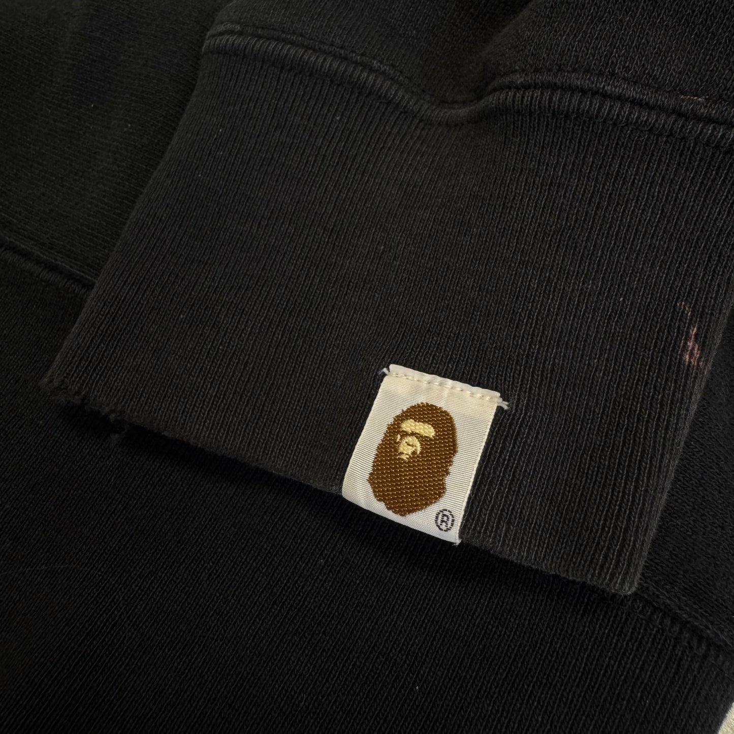 Bape Vintage Zip Up Black