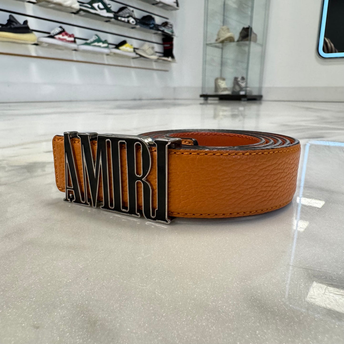 Amiri Belt Orange