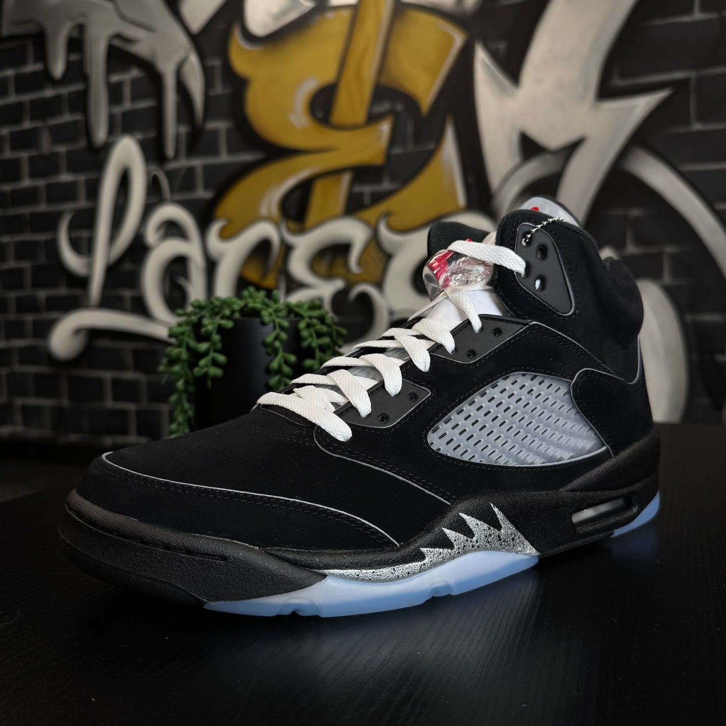 Jordan 5 Black Metallic Reimagined