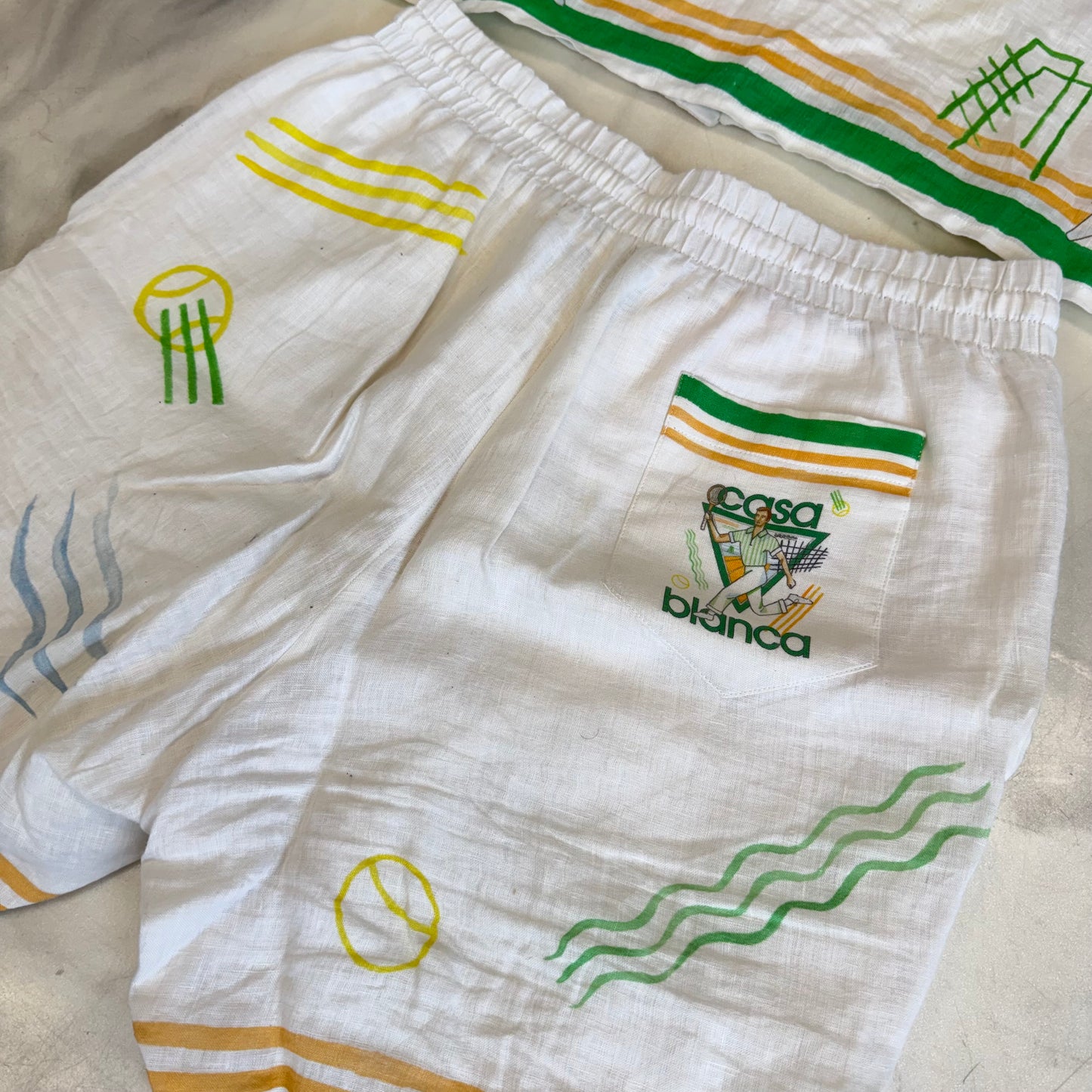 Casablanca Tennis Club Linen Set