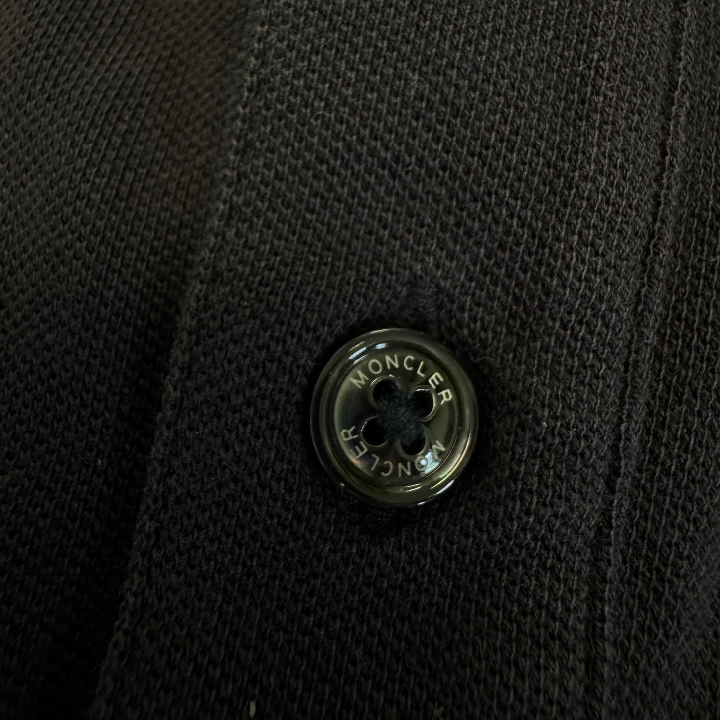 Moncler Polo Navy/Orange