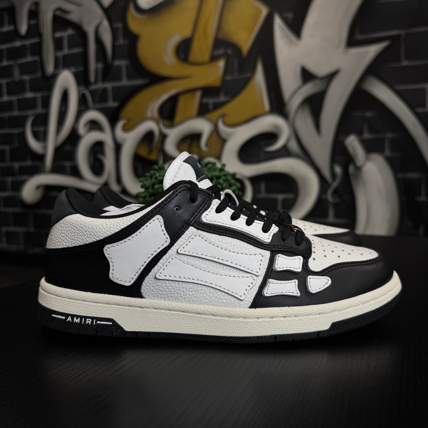 Amiri Skel Low Black/White