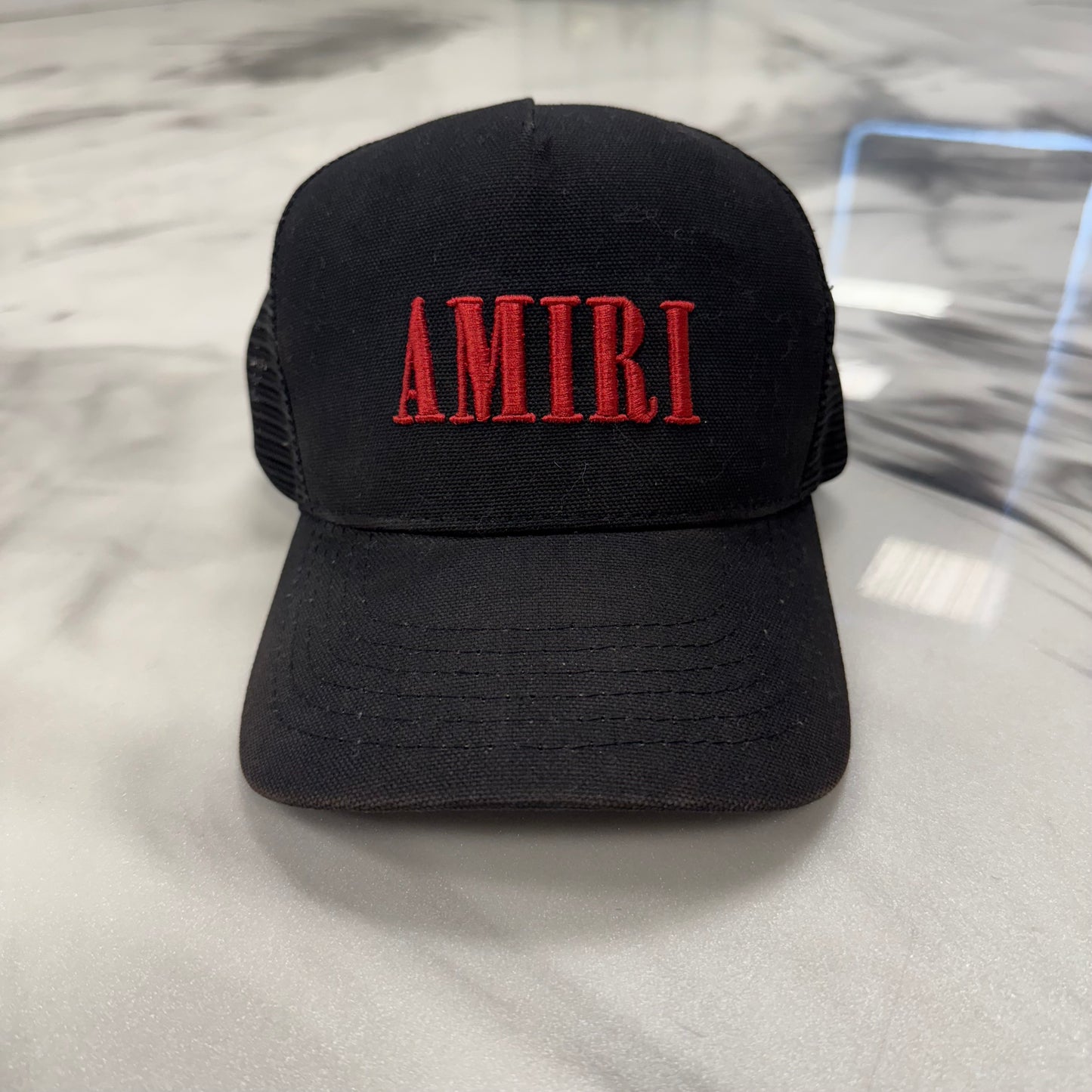 Amiri Red Logo Hat