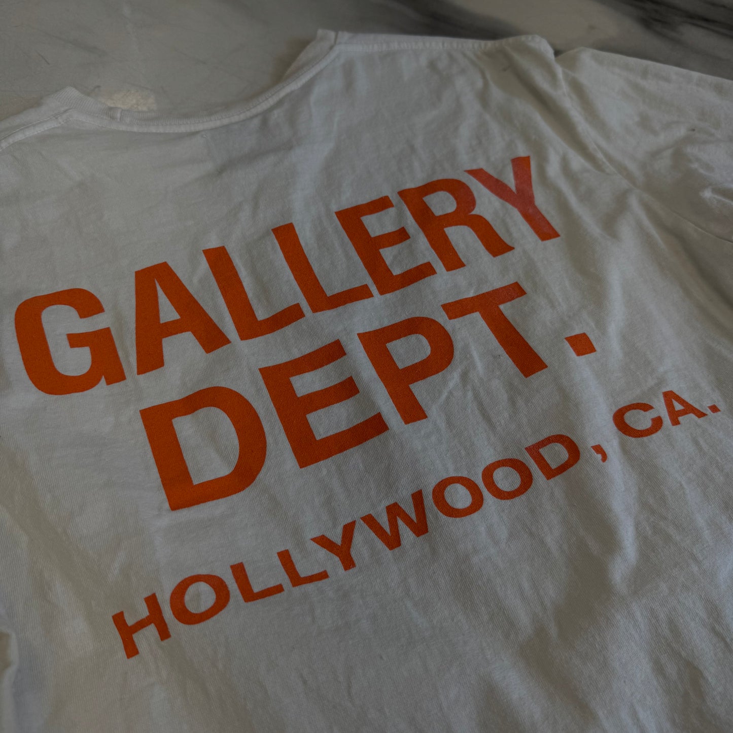 Gallery Dept Souvenir Tee Beige/Orange