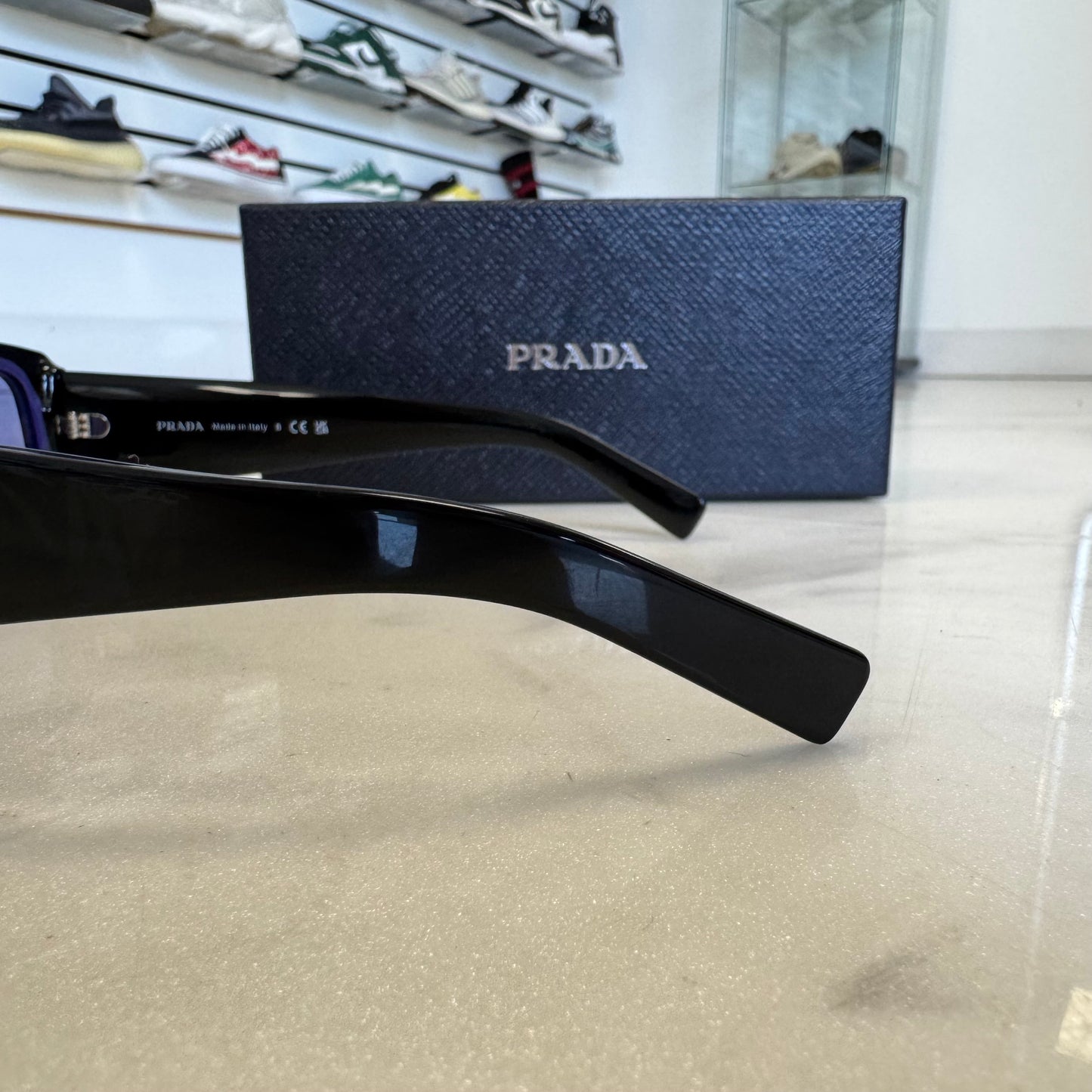 Prada PR06YS Sunglasses Black/Purple