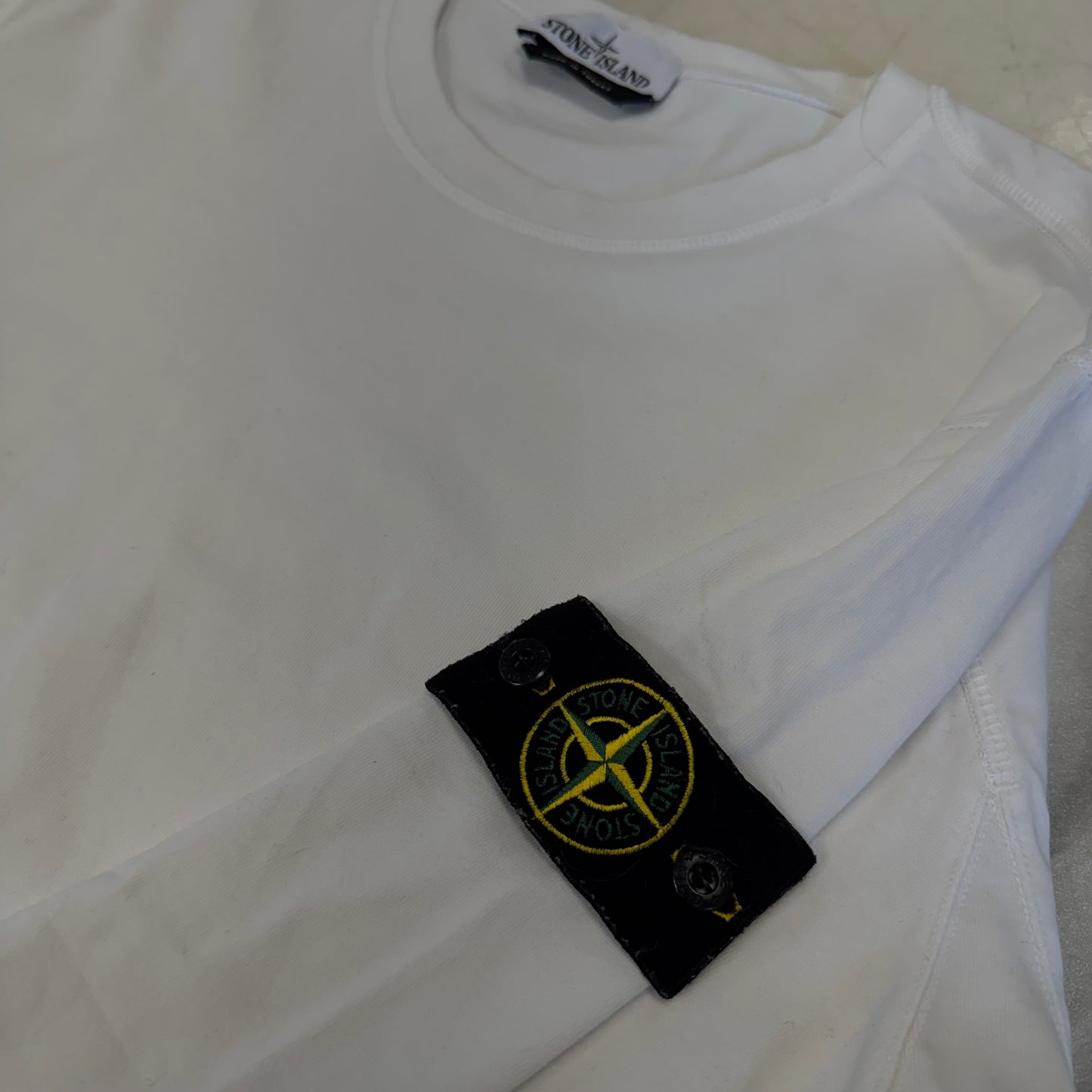 Stone Island Longsleeve White