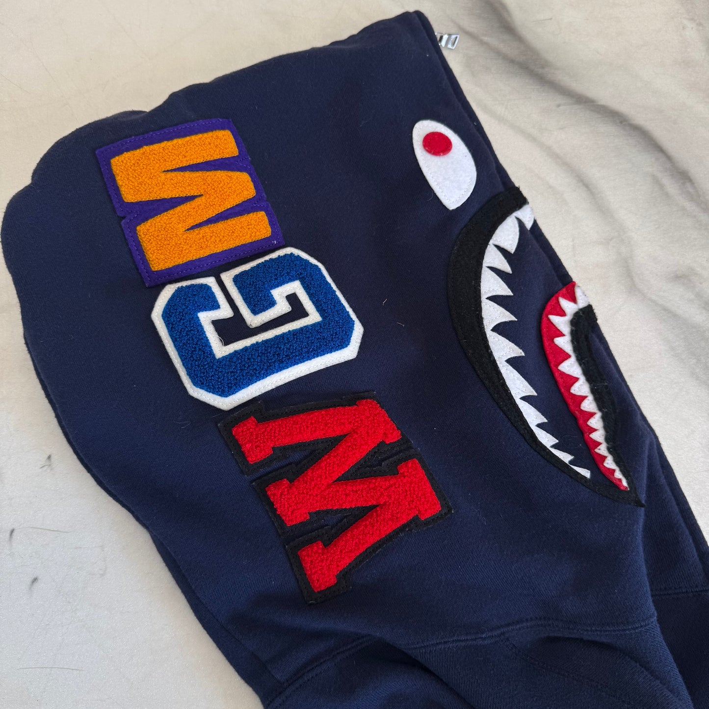 Bape Shark Vest Navy