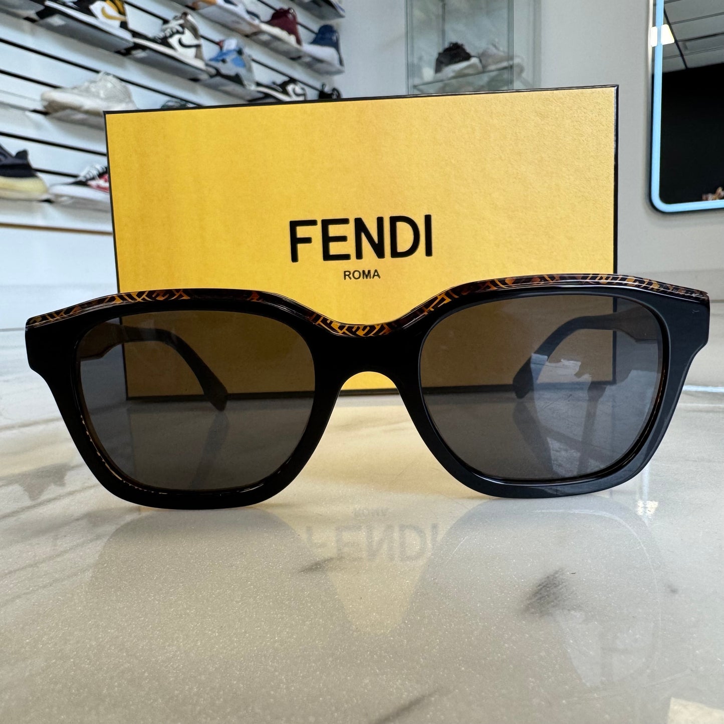 Fendi FE40077I Tortoise Sunglasses