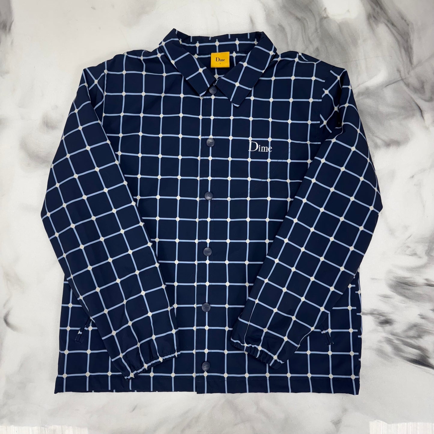 Dime Dots Blue Windbreaker