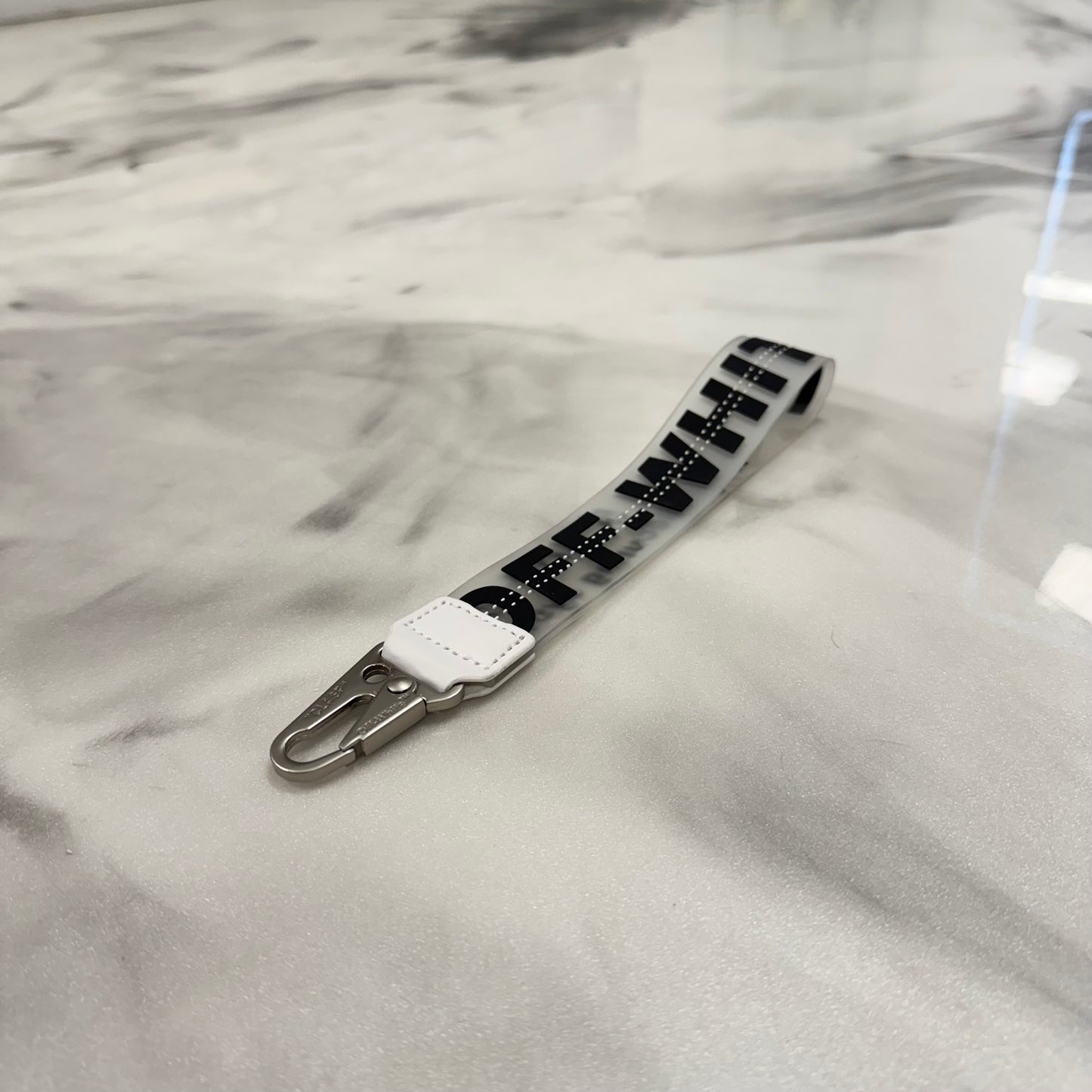 Off White Keychain