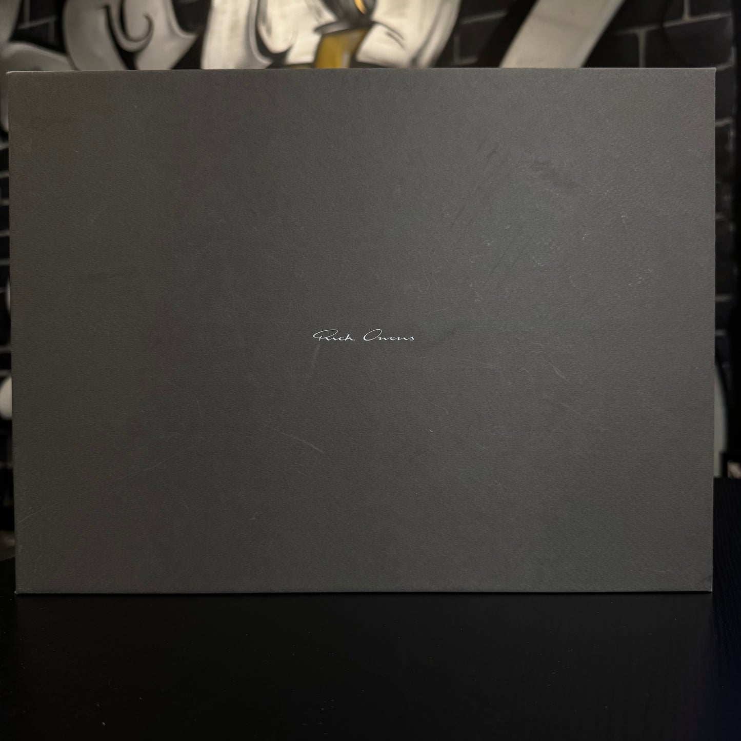 Rick Owens Black Temple Vintage Sneakers