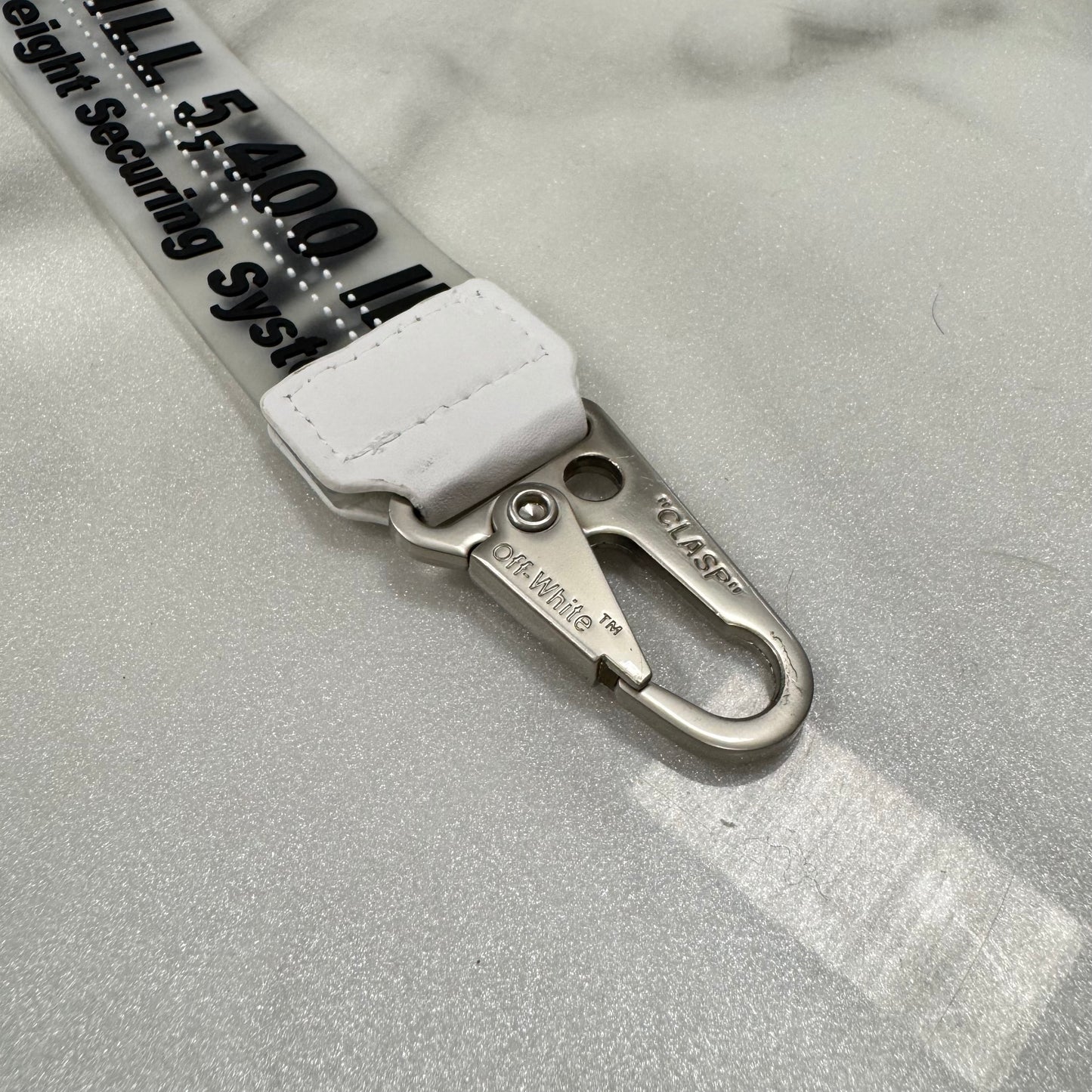 Off White Keychain