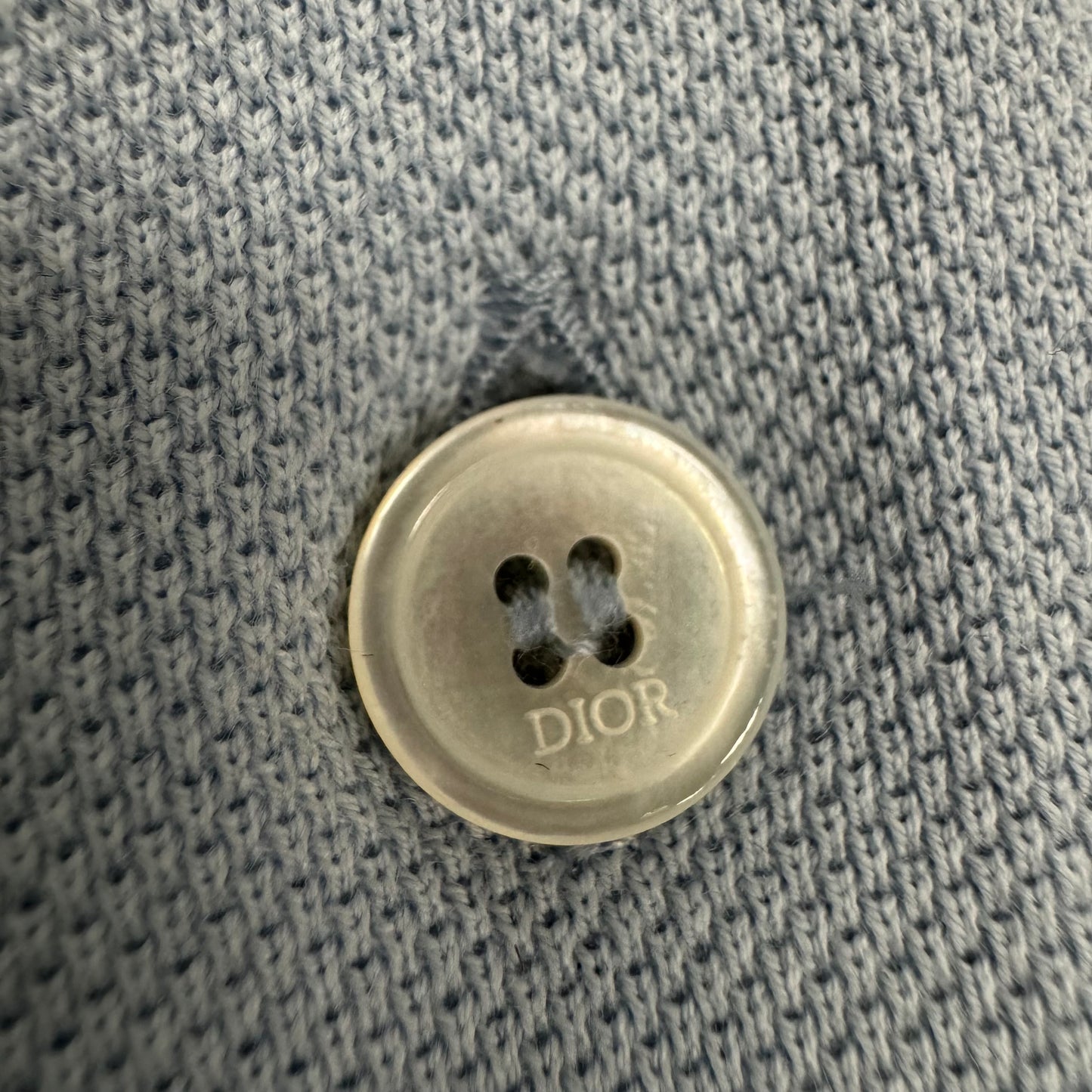 Dior "CD" Baby Blue Polo