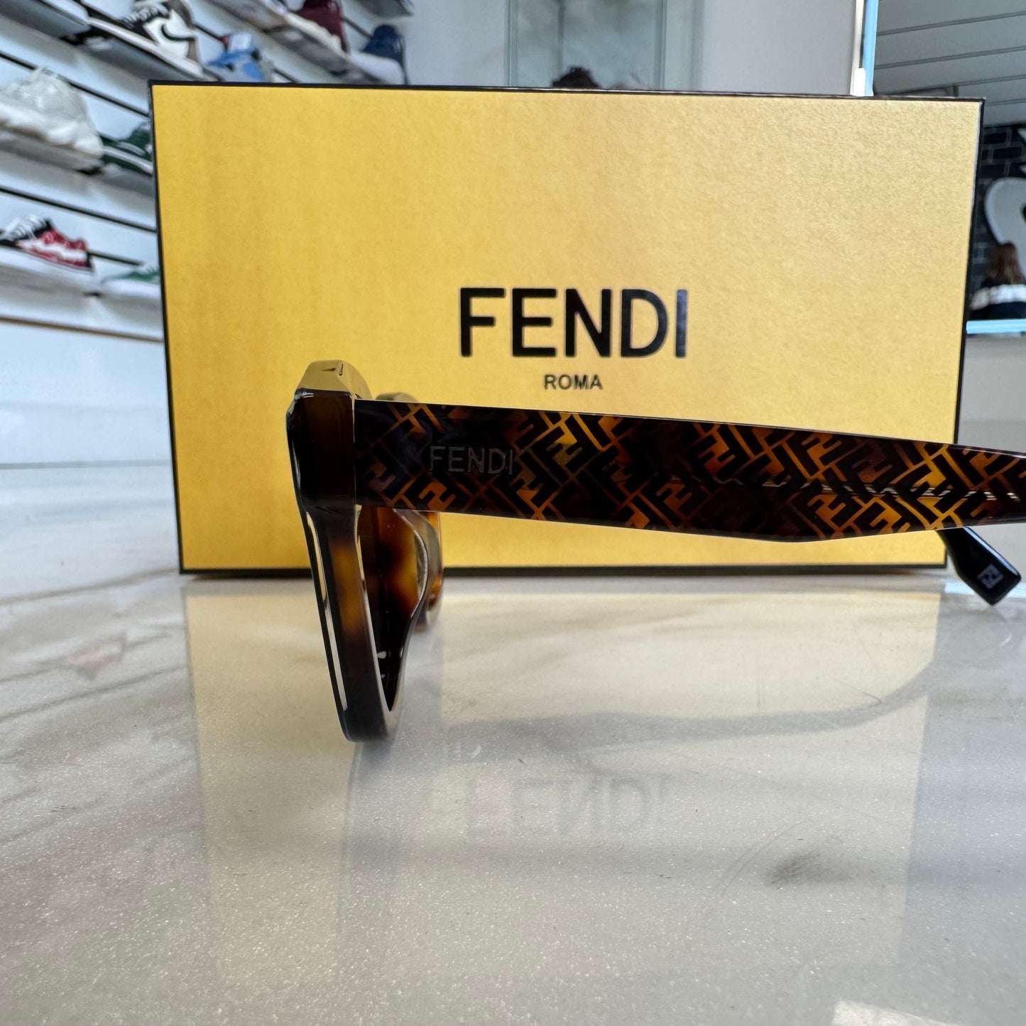 Fendi FE40077I Tortoise Sunglasses