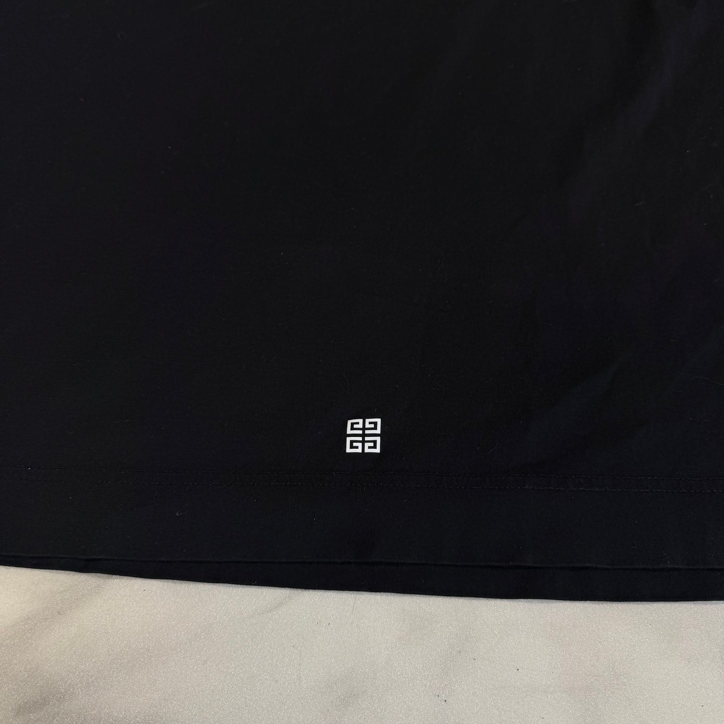 Givenchy Front & Back Logo Tee Black