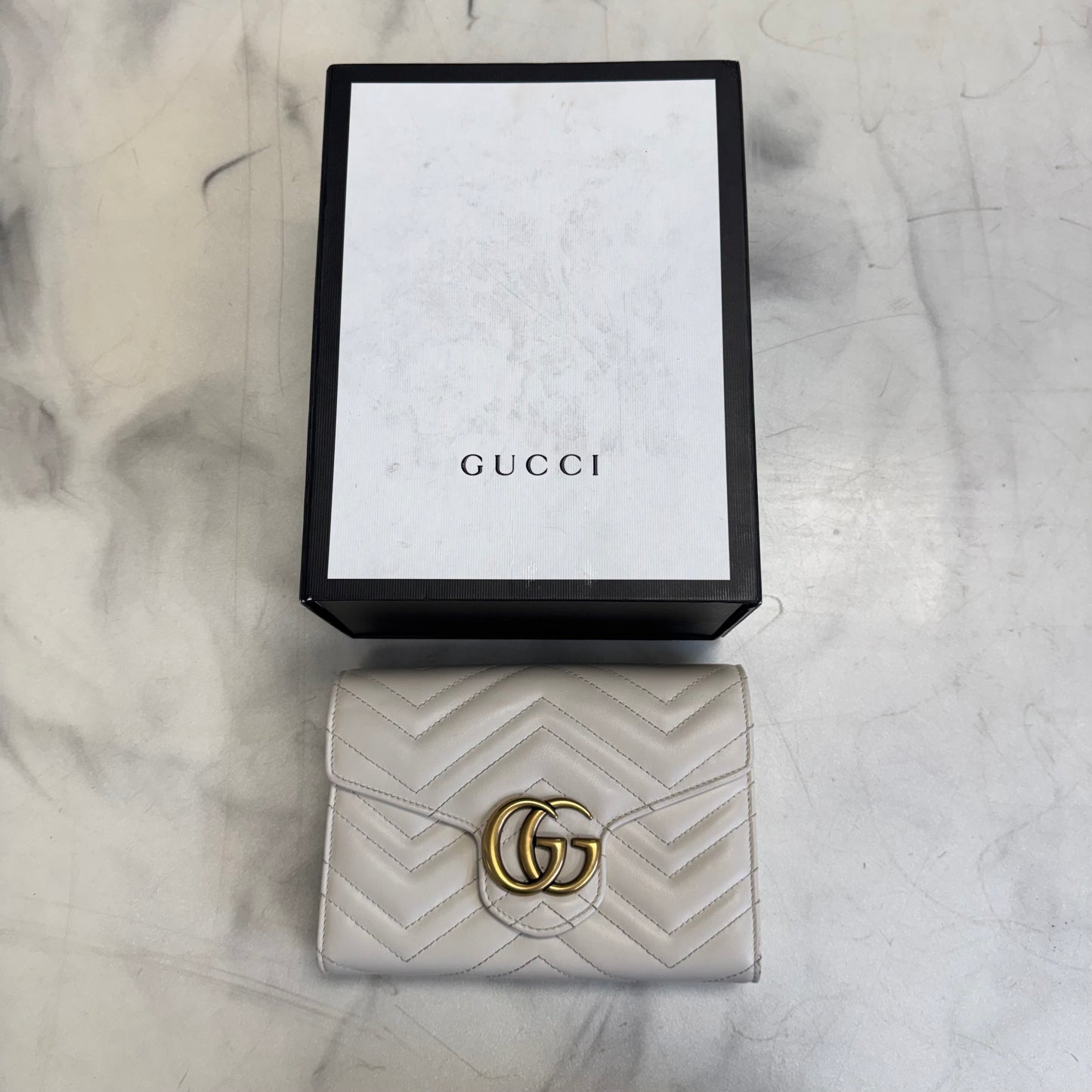 Gucci Marmount Super Mini Bag Cream