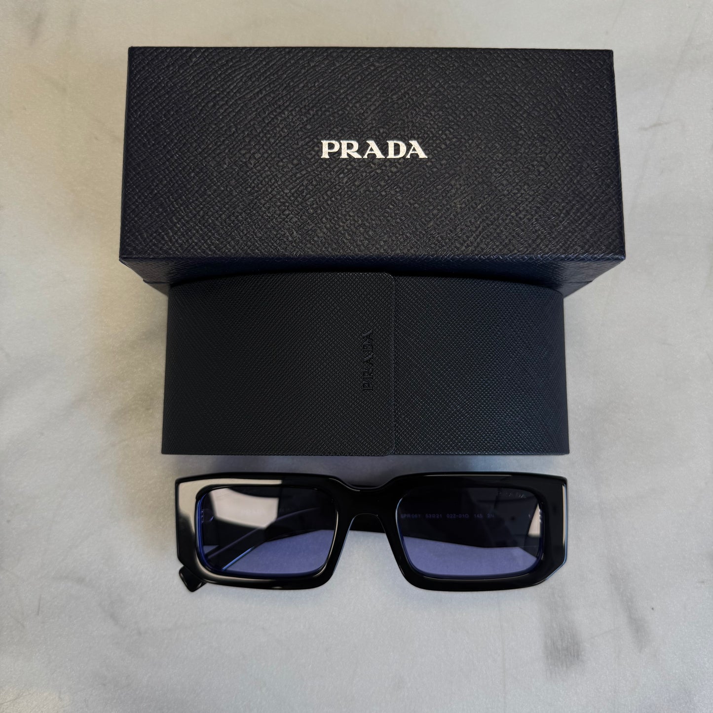 Prada PR06YS Sunglasses Black/Purple