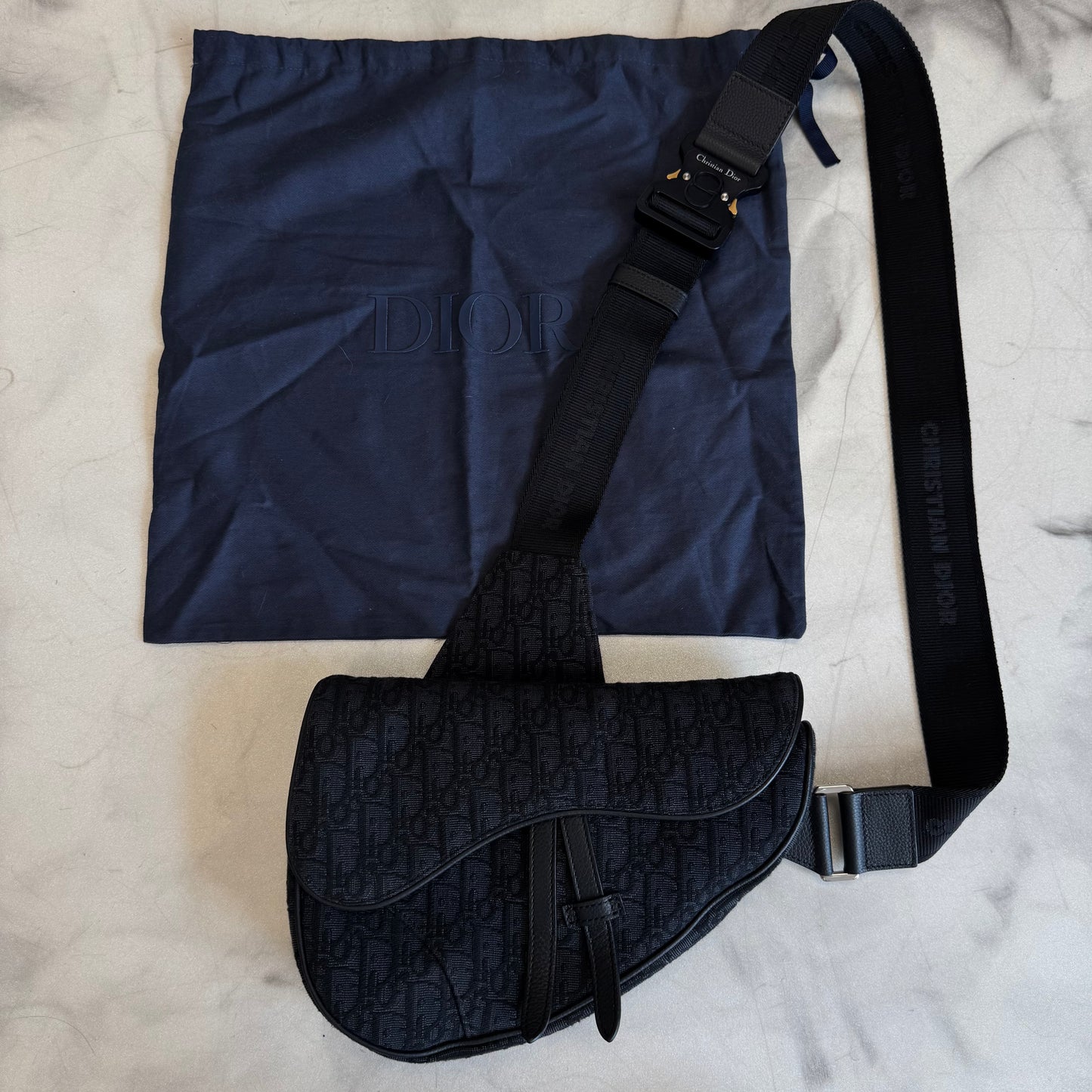 Dior Saddle Bag Black