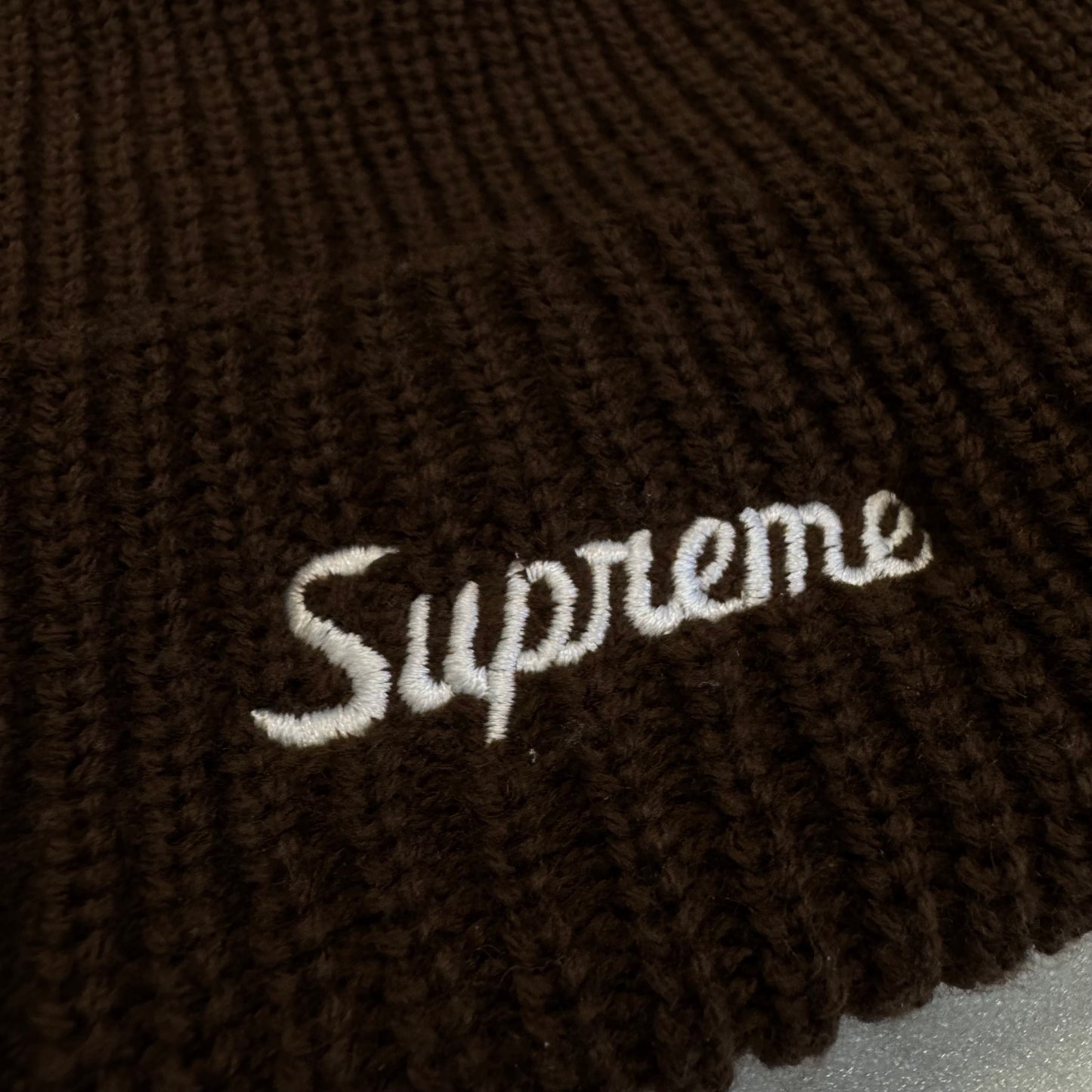 Supreme Brown Beanie