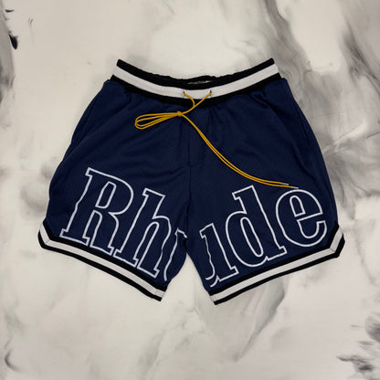 Rhude Basketball Short Blue