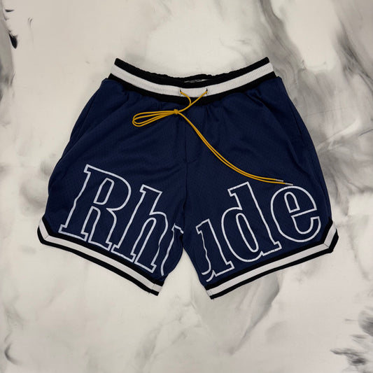 Rhude Basketball Short Blue