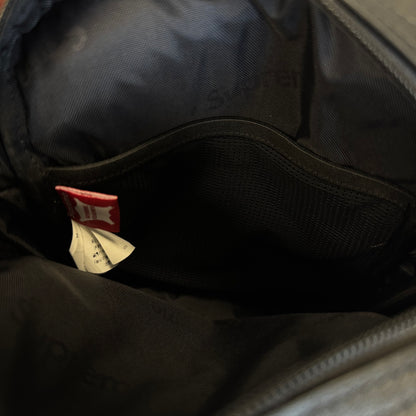 Supreme Leather Shoulder Pouch Black