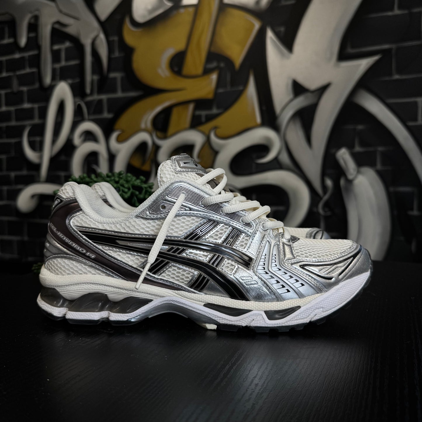 Asics Gel Kayano 14 Cream Black