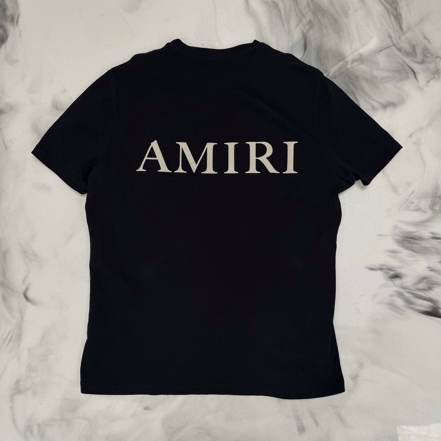 Amiri Logo Tee Black