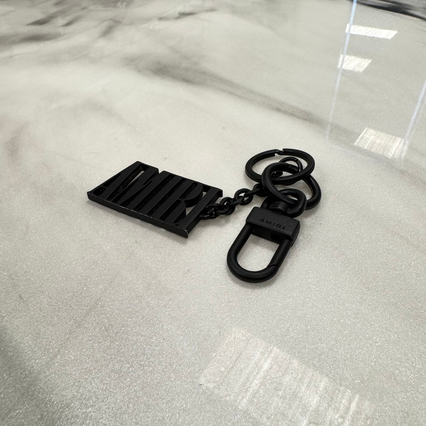 Amiri Keychain Black