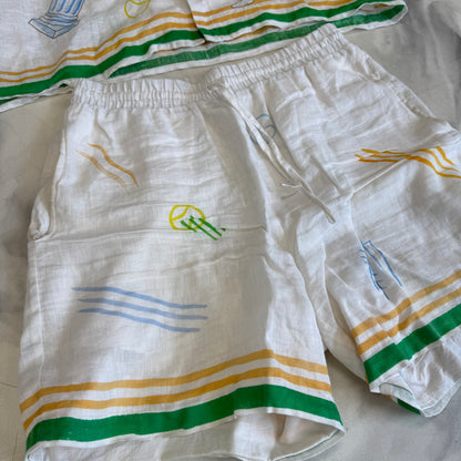 Casablanca Tennis Club Linen Set