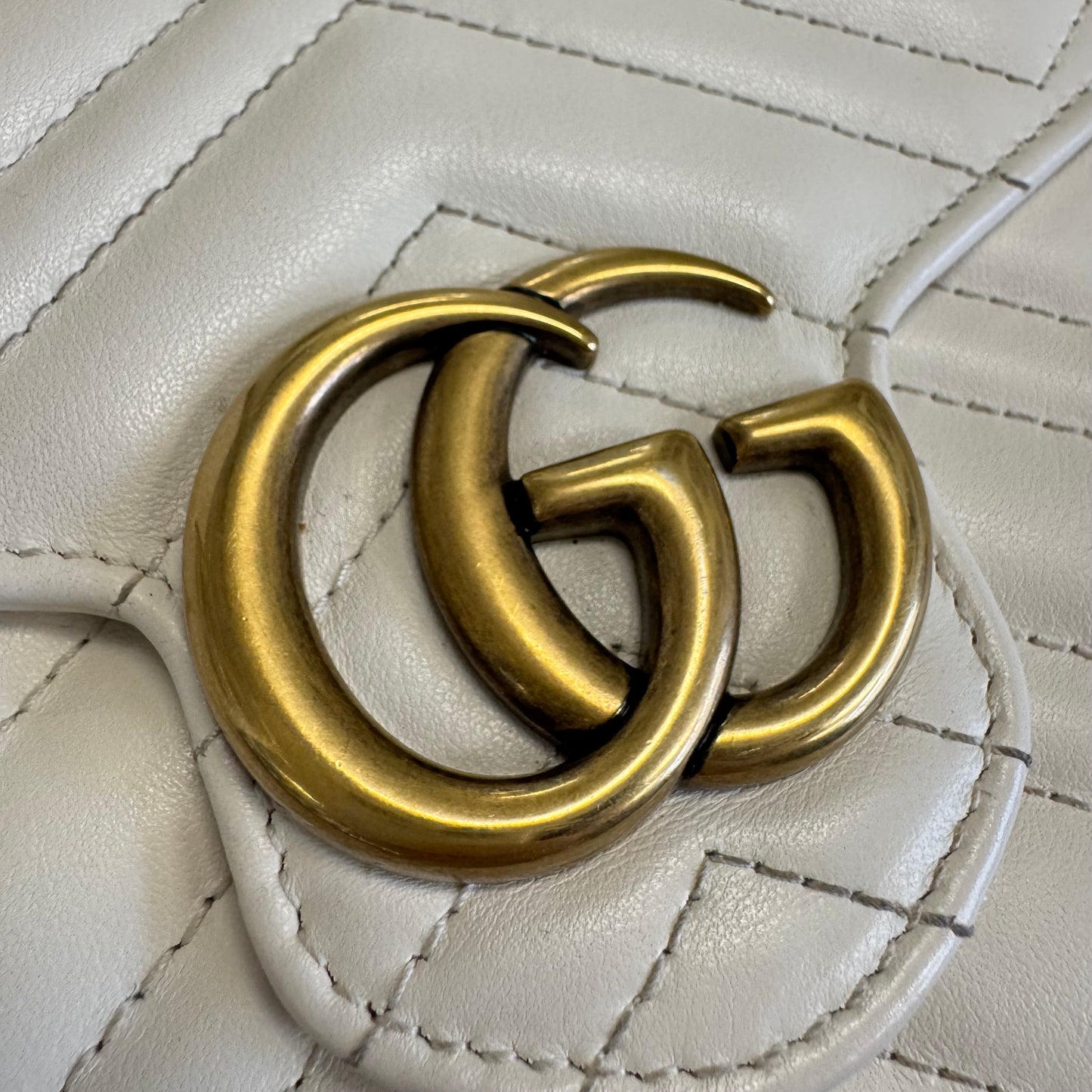 Gucci Marmount Super Mini Bag Cream