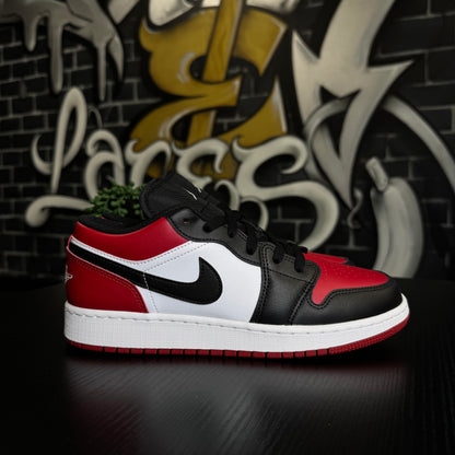 Jordan 1 Low Bred Toe