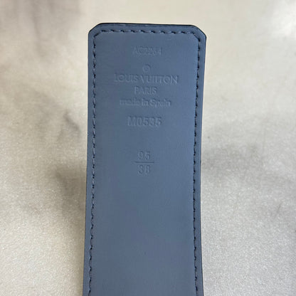 Louis Vuitton Monogram Eclipse Belt Black