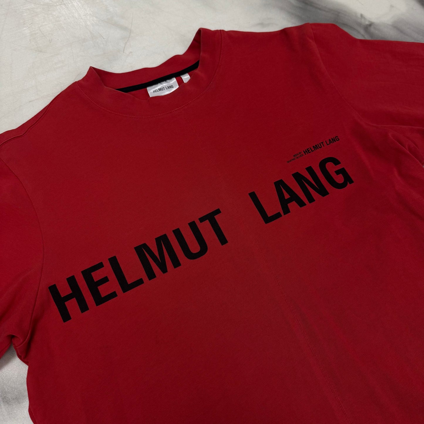 Helmut Lang Tee Red