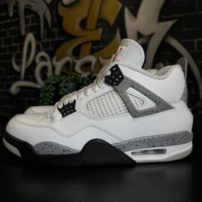 Jordan 4 White Cement (2025)