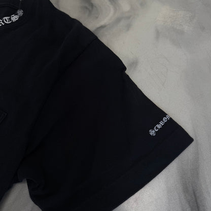 Chrome Hearts Neck Logo Tee Black