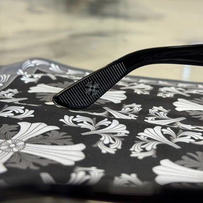 Chrome Hearts Vagillionaire II Black/Silver Glasses