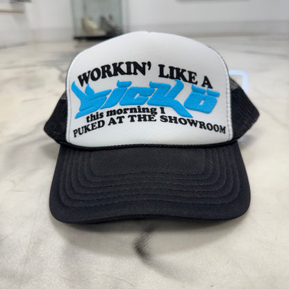Sicko Trucker Hat White/Blue