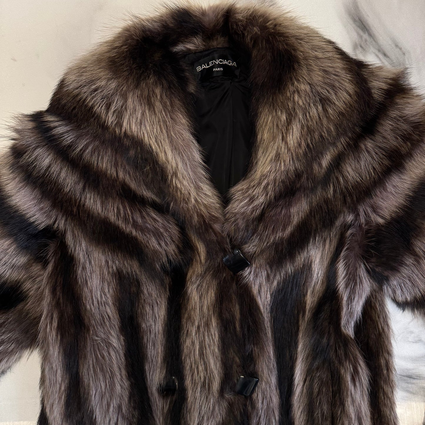 Balenciaga Raccoon Long Jacket
