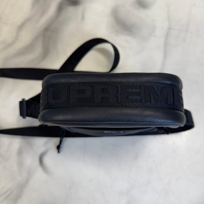 Supreme Leather Shoulder Pouch Black