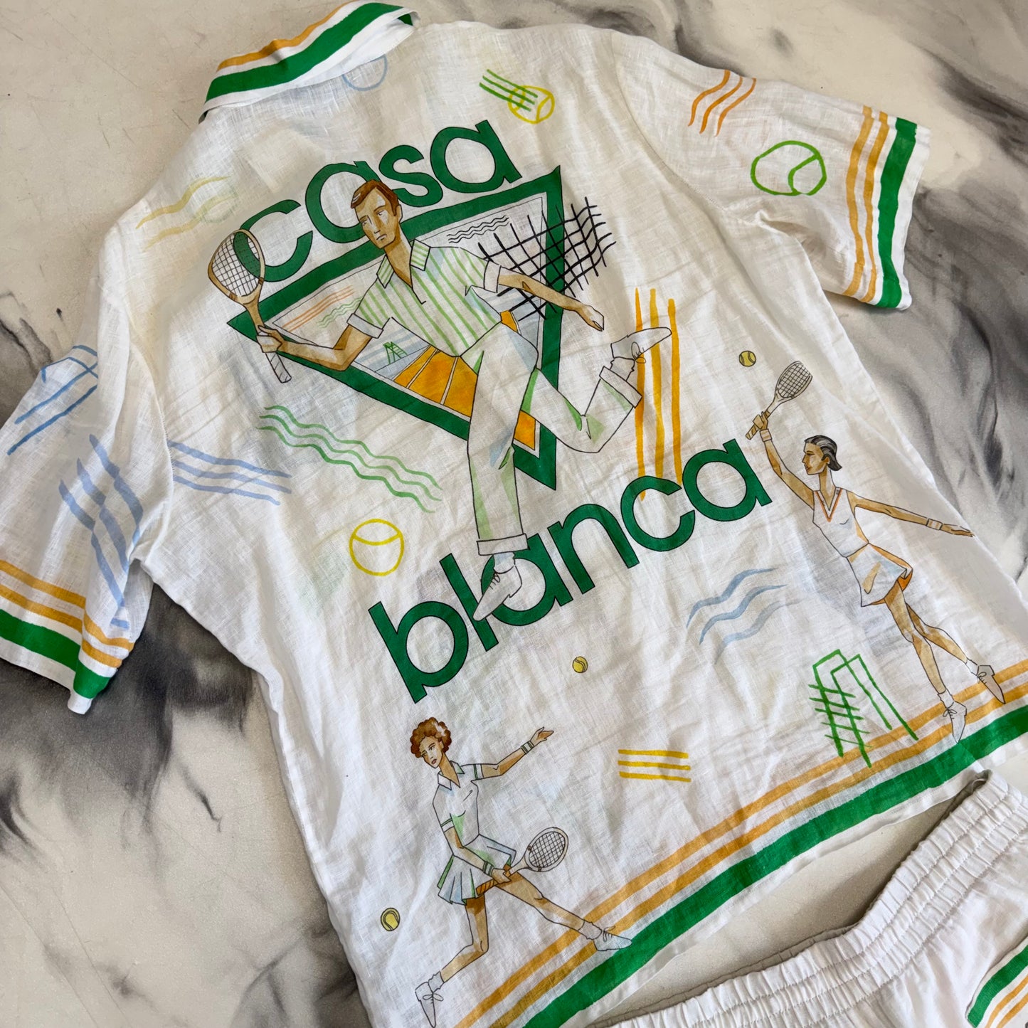 Casablanca Tennis Club Linen Set